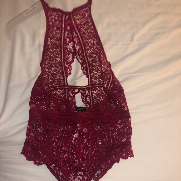 Victoria's Secret Other - NWT Victoria’s Secret Women Halter Lace Bodysuit